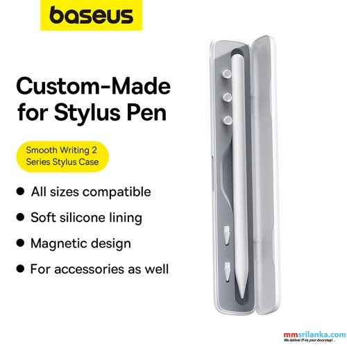 Baseus Smooth Writing 2 Series Stylus Case – Moon White